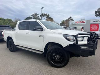 2025  Toyota Hilux SR 48V Ute (Glacier White) Used Car Thumbnail