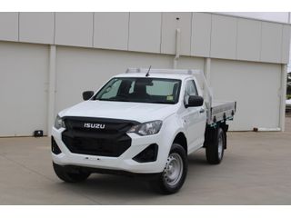 2025  Isuzu D-MAX SX High Ride Cab Chassis (Mineral White) New Car Thumbnail