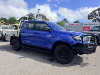 2022  Toyota Hilux SR Cab Chassis (Nebula Blue) Used Car Thumbnail