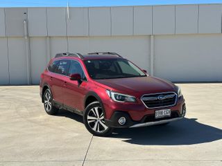 2020  Subaru Outback 2.5i Premium SUV (Crimson Red) Used Car Thumbnail