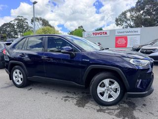 2020  Toyota RAV4 GX SUV (Saturn Blue) Used Car Thumbnail