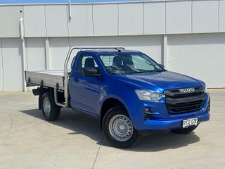 2023  Isuzu D-MAX SX High Ride Cab Chassis (Neptune Blue) Demo Car Thumbnail