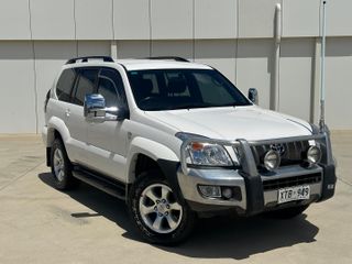 2008  Toyota Landcruiser Prado GXL SUV (Powder White) Used Car Thumbnail